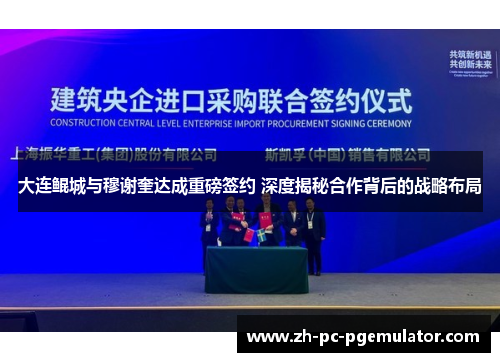 大连鲲城与穆谢奎达成重磅签约 深度揭秘合作背后的战略布局