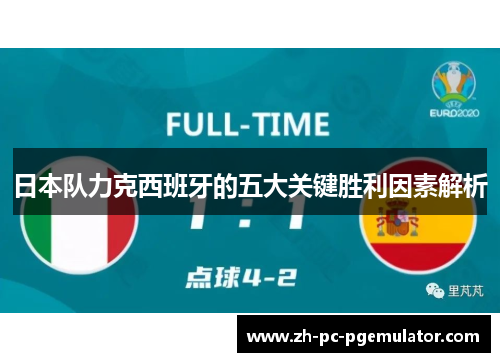日本队力克西班牙的五大关键胜利因素解析