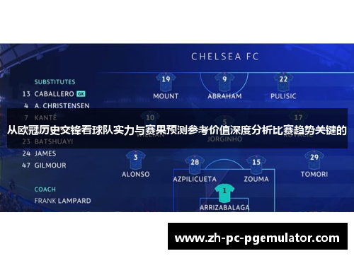 从欧冠历史交锋看球队实力与赛果预测参考价值深度分析比赛趋势关键的